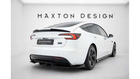 Splitter Tesla Model 3 Performance Mk1 Facelift Tył Środkowy z Dyfuzorem v.1