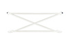 Xbrace c-pillar strut bar Honda Civic V White