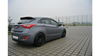 Splitter Hyundai i30 II Tył Środkowy Gloss Black