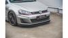 Splitter Volkswagen Golf 7 GTI Front Racing Durability Red