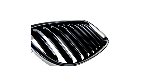 Grill BMW 5 F07 pojedyncze żeberka Gloss Black