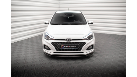 Splitter Hyundai I20 II Facelift Front v.1 Gloss Black