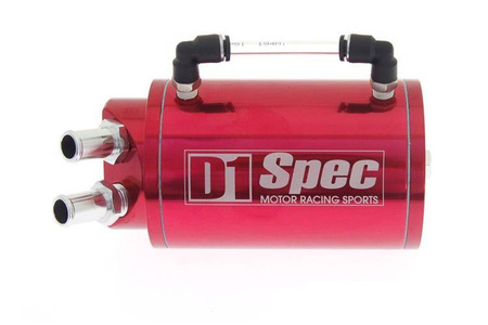 Oil catch tank D1Spec 9mm Red