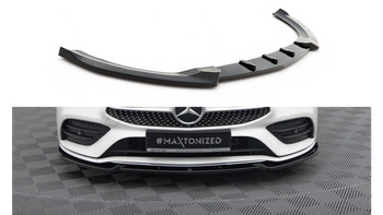 Splitter Mercedes-Benz CLA A35 AMG C118 Front v.2 Gloss Black