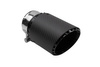 Exhaust Tip 89mm enter 70mm Carbon Matte