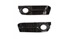Fog Light Covers Audi A4 B8 Gloss Black