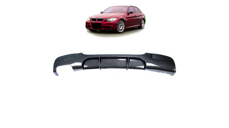 Dyfuzor BMW 3 E90 E91 Tył Carbon Look