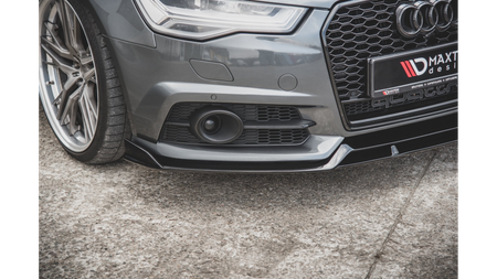Splitter Audi A6 C7 Facelift S-Line przód