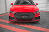 Splitter Audi A7 C8 S-Line Front v.1 Gloss Black