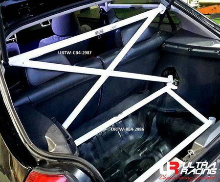 Honda Civic EK 96-00 3D/HB UltraRacing 4Point X-bar Crossbar