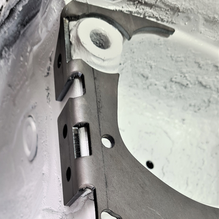 Reinforcement plate BMW 3 E36 Rear trailing arm mount