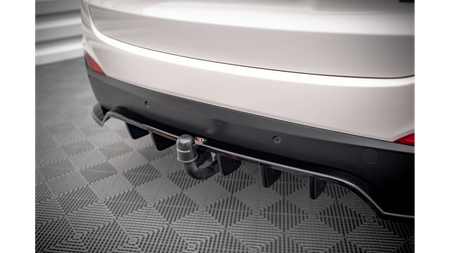 Splitter Hyundai ix35 I Tył Środkowy z Dyfuzorem Gloss Black