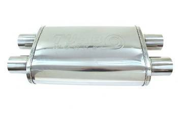 Center Muffler 63,5mm TurboWorks LT 304SS 355mm