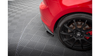 Splitter Volkswagen Golf 7 GTI CLUBSPORT Tył Boczne Gloss Black