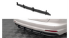 Dyfuzor Audi A6 C8 Tył Street Pro Black-Red