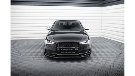 Splitter Audi S4 B8 Facelift Front v.1 Gloss Black