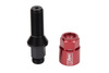 Racing bolts D1Spec Heptagon 2in1 M14x1,25 30mm Cone Red