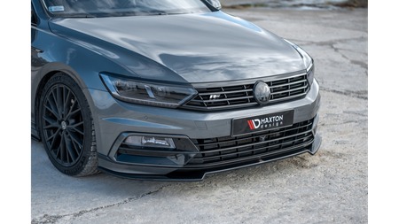 Splitter Volkswagen Passat B8 R-Line Front v.2 Gloss Black