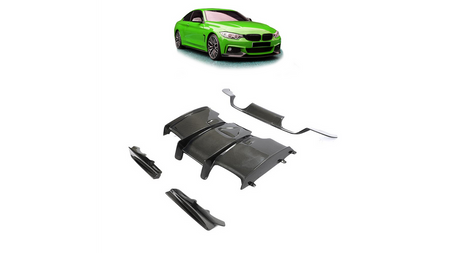 Diffuser BMW 4 F82 F83 3 F80 Rear Carbon