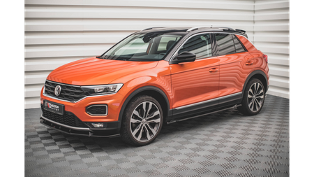 Dokładki Progów Volkswagen T-Roc Mk1 Gloss Black