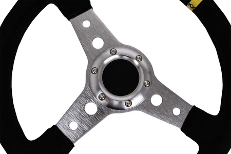 Steering wheel Pro 350mm offset:0mm Suede Black