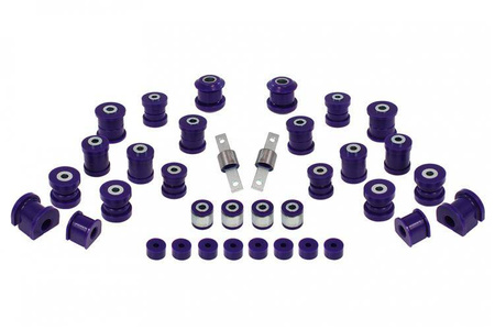 Set of suspension bushings - with out big candy - HONDA CIVIC (91-95) - 36PCs.