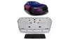 Grill Audi A7 C7 Facelift Chrome & Gloss Black