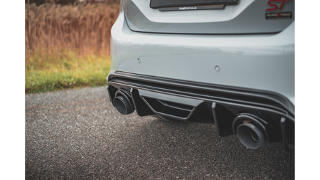 Diffuser Ford Fiesta VIII Rear Valance + Exhaust Miltek Sport