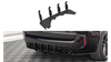 Diffuser BMW X5 F85 M-Pack Rear Street Pro Black-Red