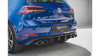 Diffuser Volkswagen Golf 7 Facelift R Rear Valance v.3 Gloss Black