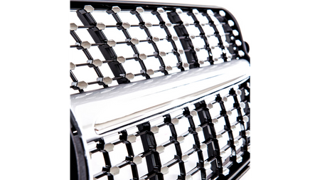 Grill Mercedes-Benz C W204 C204 S204 Silver