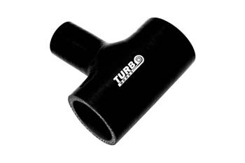 Connector T-Piece TurboWorks Black 38-25mm