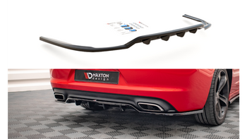 Splitter Dodge Charger VII Facelift RT Rear Central with Diffuser Gloss Black