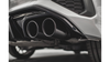 Diffuser Audi A3 8Y S-Line Rear Valance + Exhaust Ends Imitation Chrome