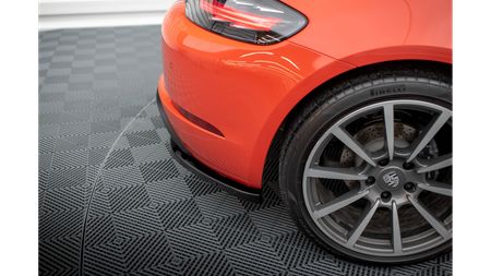 Splitter Porsche 718 Cayman 982c Tył Boczne