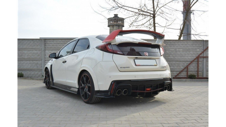 Diffuser Honda Civic IX Type-R Rear Gloss Black