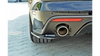 Splitter Ford Mustang VI GT Rear Side Gloss Black