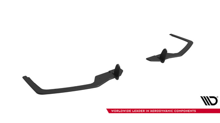 Splitter Honda Civic Sport Mk 10 Rear Side Street Pro Black