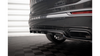 Splitter Volvo XC90 R-Design II Facelift Rear Central with Diffuser Gloss Black