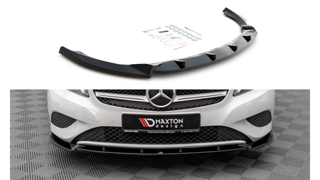 Splitter Mercedes-Benz A W176 Front v.1 Gloss Black