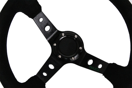 Steering wheel Pro 350mm offset:80mm Takata Suede