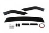 Universal front bumper splitter 3pcs.