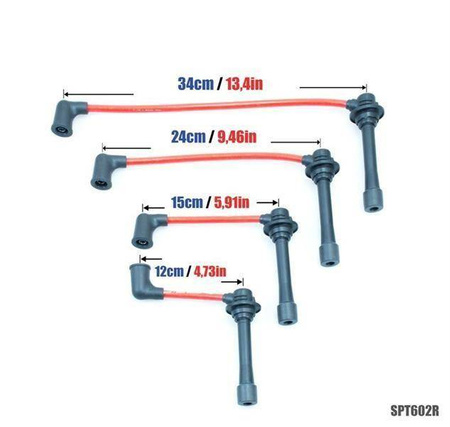 PowerTEC Ignition Leads MAZDA MX-5 XEDOS 6 1.6 1.8L 90-98 BLUE
