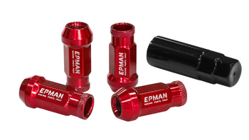 Nakrętki Epman JDM M12x1,5 Czerwone