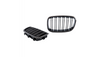 Grill BMW 1 F20 F21 podwójne żeberka Carbon Look