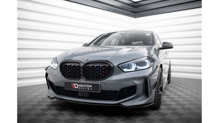 Front Splitter V.4 for BMW 1 F40 M-Pack/ M135i Gloss Black