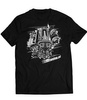 MTuning T-Shirt Black Engine RB25 XL