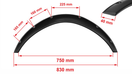Flares uniwersalne Fender