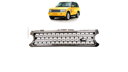 Grill Land Rover Range Rover III L322 Facelift Chrome & Black