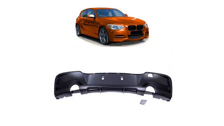 Dyfuzor BMW 1 F20 F21 Tył Matt Black